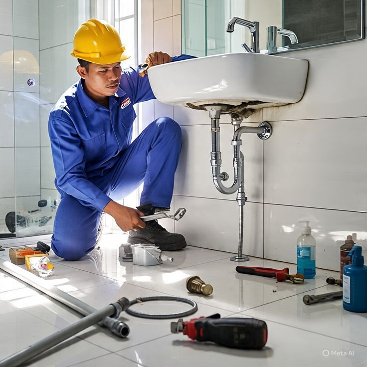 Instalación de lavabo
